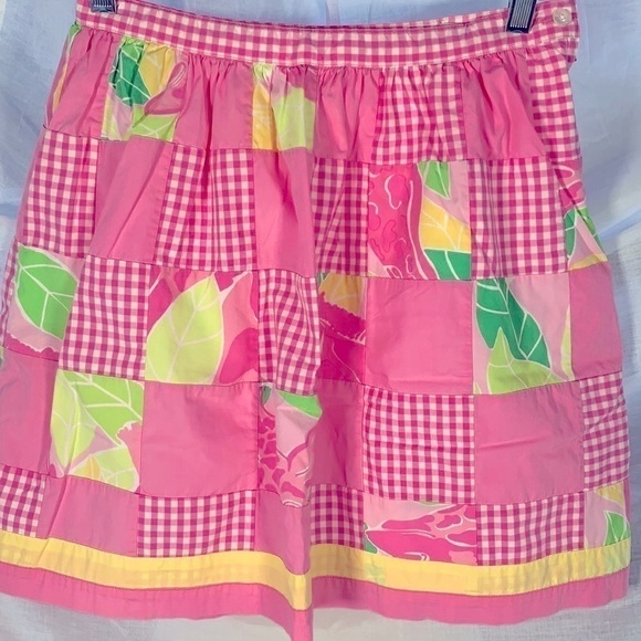 Lilly Pulitzer Other - Lilly Pulitzer patchwork skirt preteen size 16